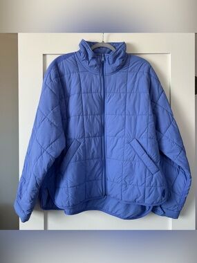 Free People Movement Pippa Packable Puffer Jacket Purple Size Large